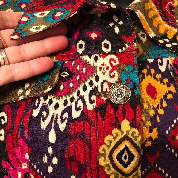 Ruby Rd. Colorful Jacket - Picture 5 of 8